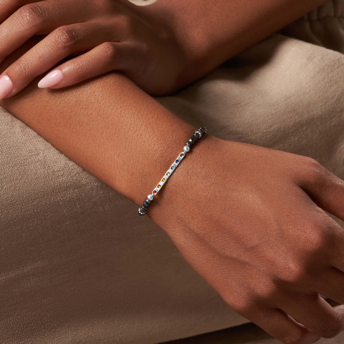Aligned Awakening Hematite Chakra Bracelet