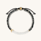 Visualize Light Moon Hematite Moonstone Luck Bracelet