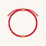 Serene Soul - Chakra Red String OM Charm Bracelet