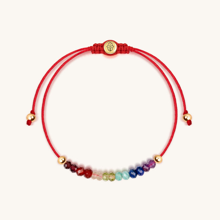 Karmic Power - Chakra Red String Bracelet