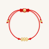 999 Renewal Red String Bracelet