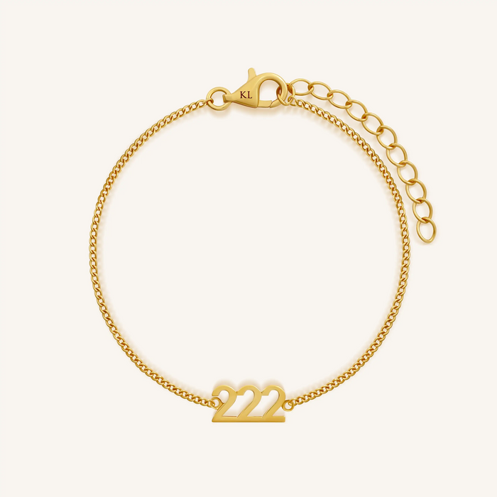 222 Divine Balance Chain Bracelet