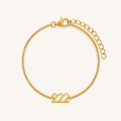 222 Divine Balance Chain Bracelet