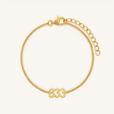 333 Inspired Growth Chain Bracelet