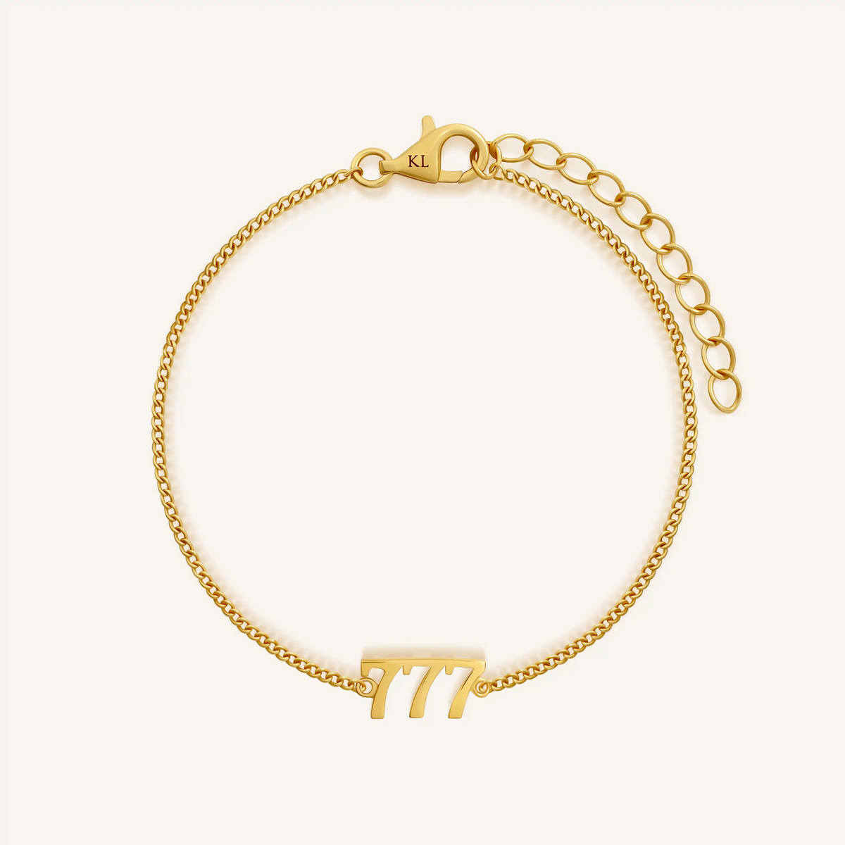 777 Divine Fortune Chain Bracelet
