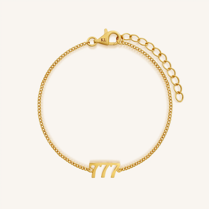 777 Divine Fortune Chain Bracelet