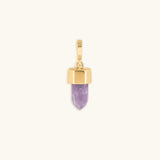 Comfort and Calm Amethyst Pointer Charm