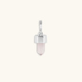 Absolute Adoration Rose Quartz Pointer Charm