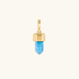 Joy Seeker Lab Blue Opal Pointer Charm