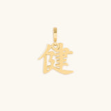 Vigor & Vibrancy Kanji “Health” Gold Charm