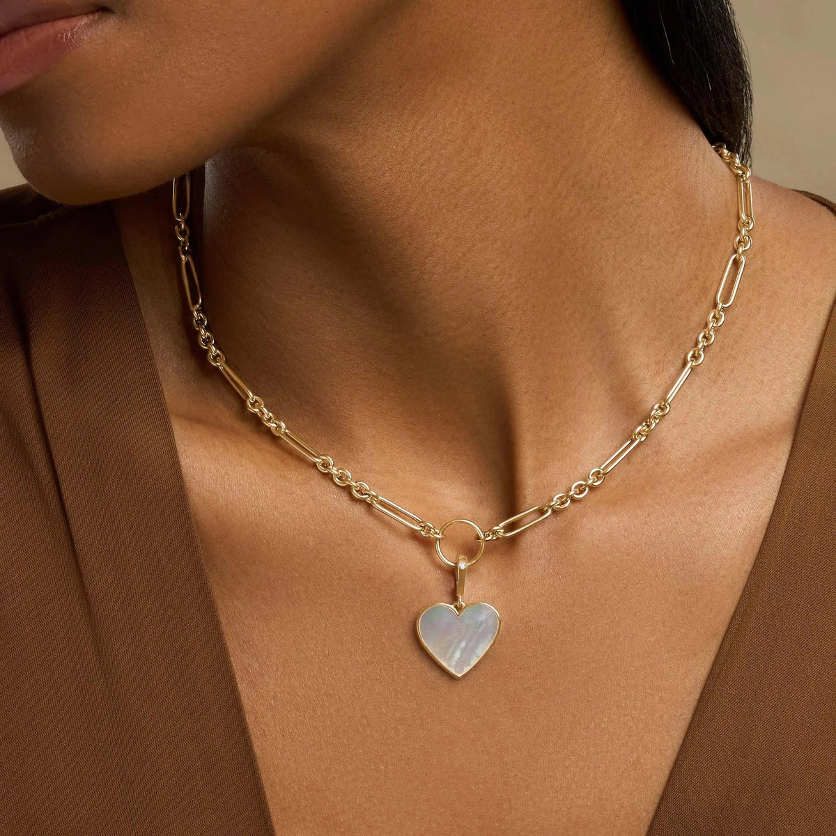 Intuitive Beauty Mother of Pearl Engravable Charm