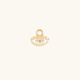 Fortune's Shield - Gold Evil Eye Earring Charm