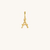 Peaceful Admiration Bamboo Initial Gold Charms