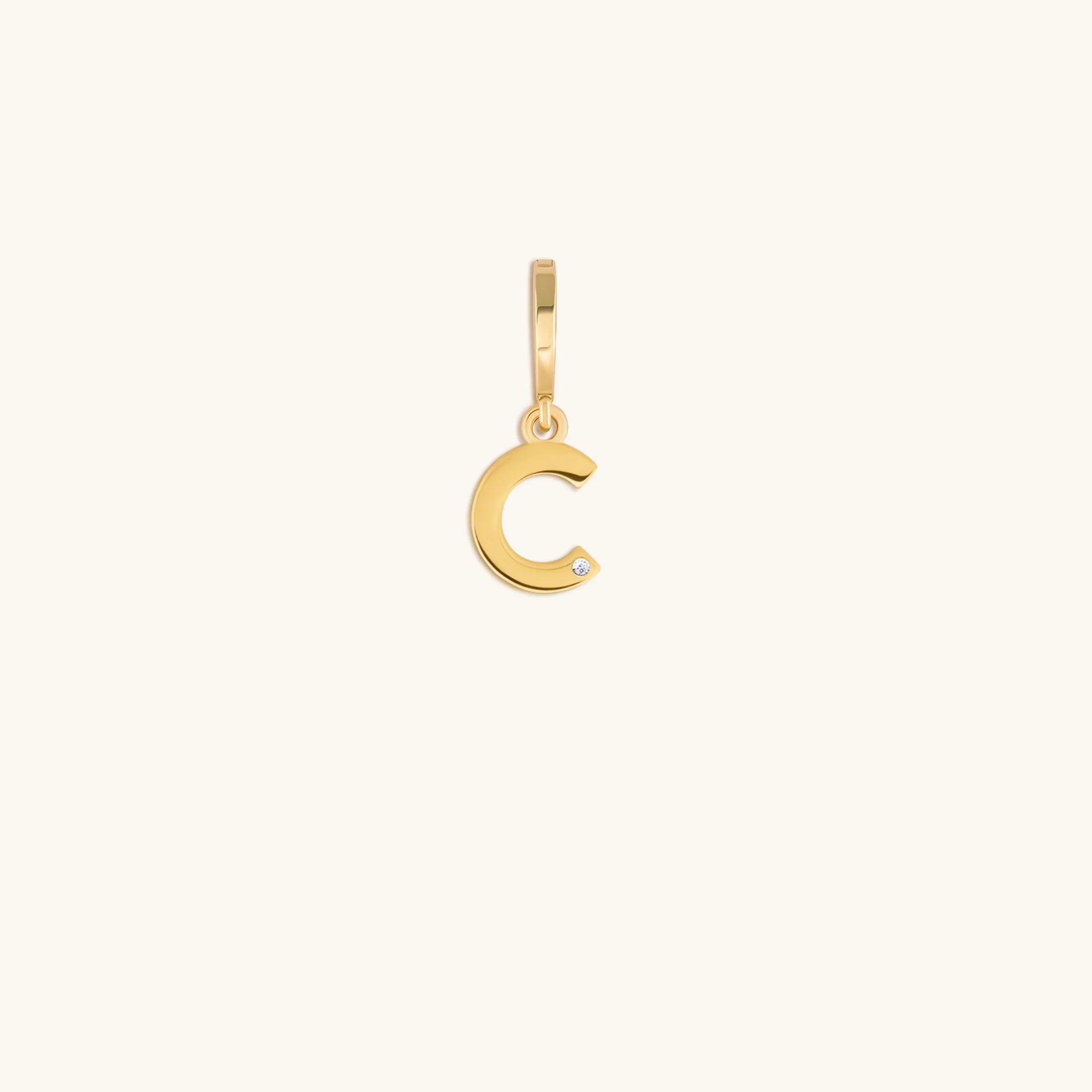 Exceptional Grace Gold Initial Charms