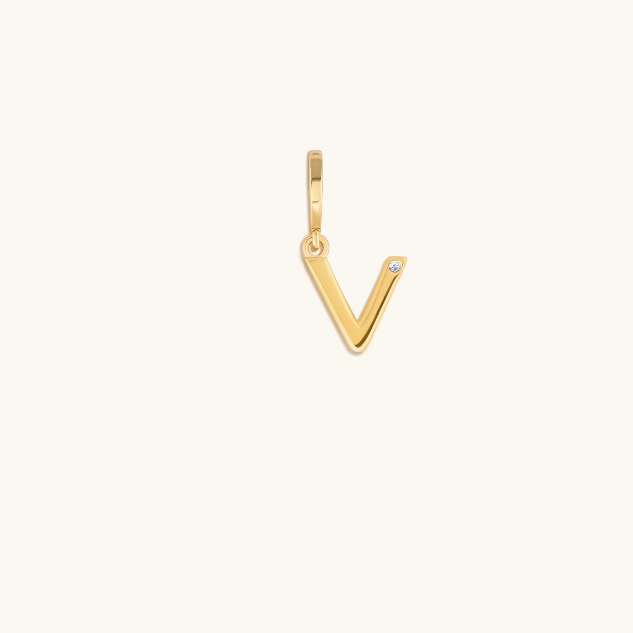 Exceptional Grace Gold Initial Charms