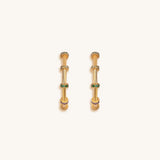 Inner Balance - Multicolor Chakra Hoop Earrings