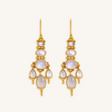 Celestial Glow Moonstone Earrings