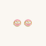Subtle Guardian Evil Eye Earrings