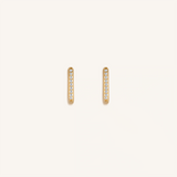 Welcomed Transformation Gold Hoop Earrings