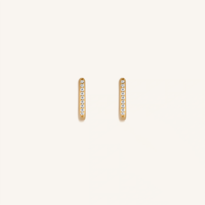 Welcomed Transformation Gold Hoop Earrings