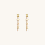 Feminine Spirituality - Multi Symbol Hoop Earrings