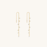 Divine Whispers Threader Earrings