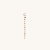 Otherworldly Opulence Sapphire Moon & Star Earring