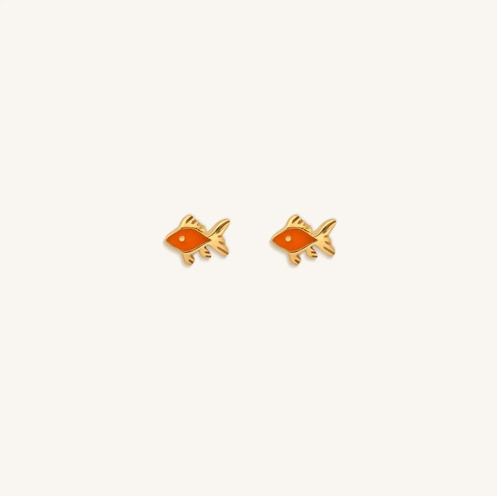 Harmonious Flow Fish Earrings