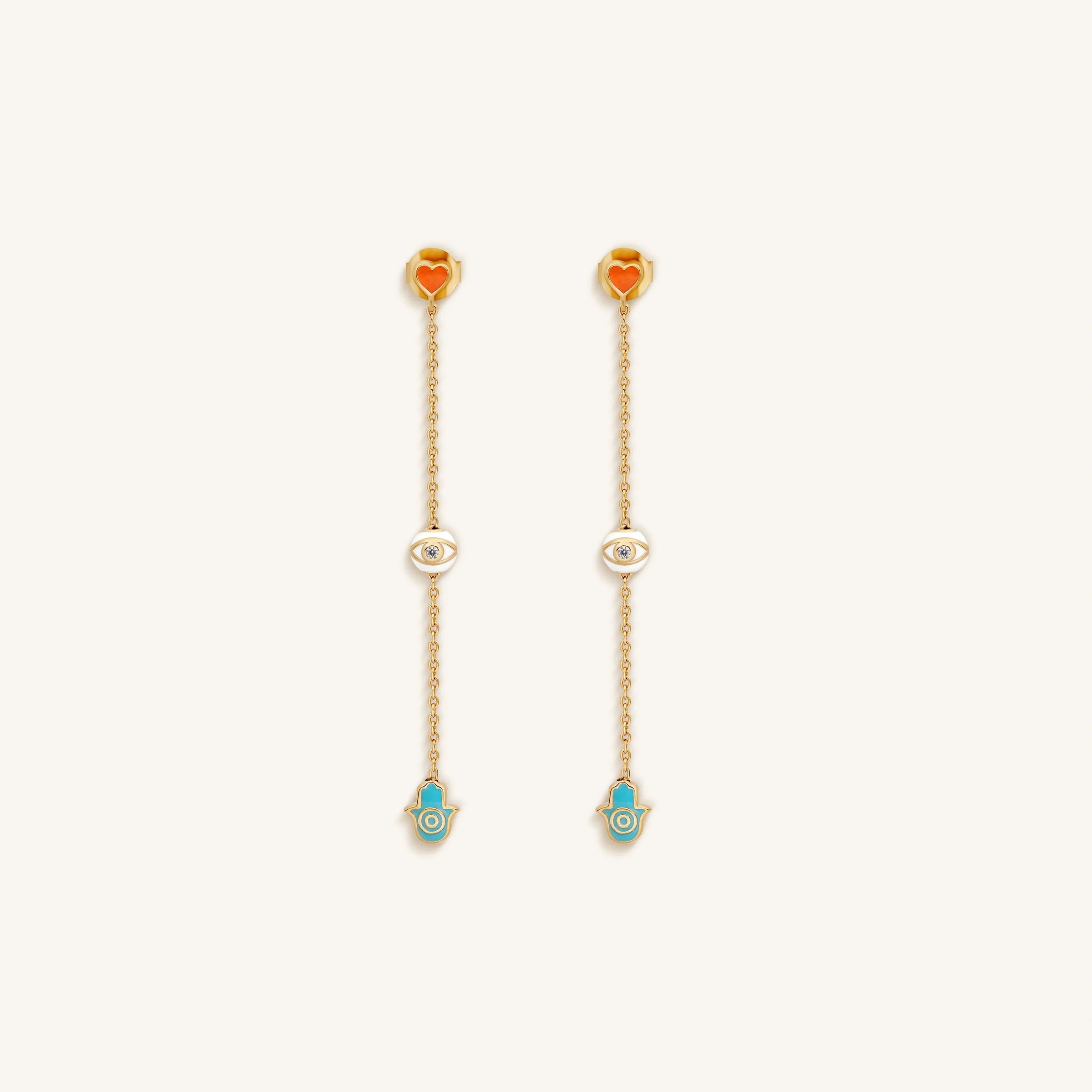 Omniscient Guardian Multi-Symbol Earrings