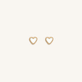 Profound Adoration Heart Earrings