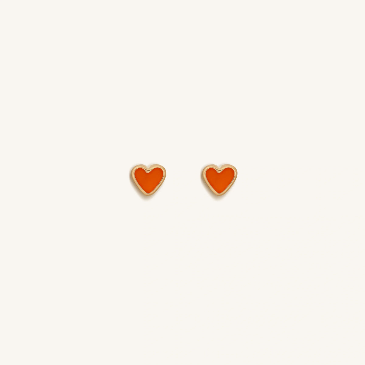 Unwavering Support Red Heart Earrings