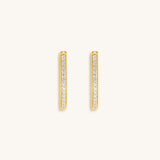 Sparkling Soul - Gold Hoop Earrings
