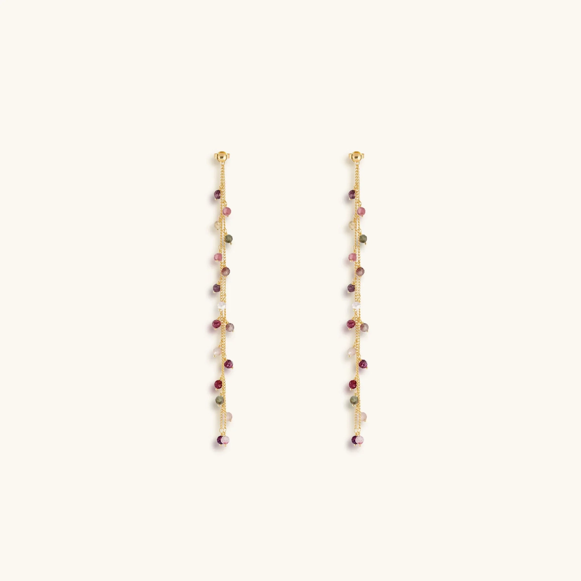 Harmony's Radiance Tourmaline Drop Earrings
