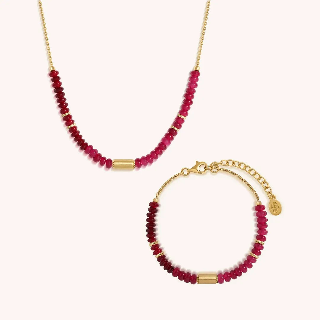 Passion Balance Garnet & Rhodolite Set
