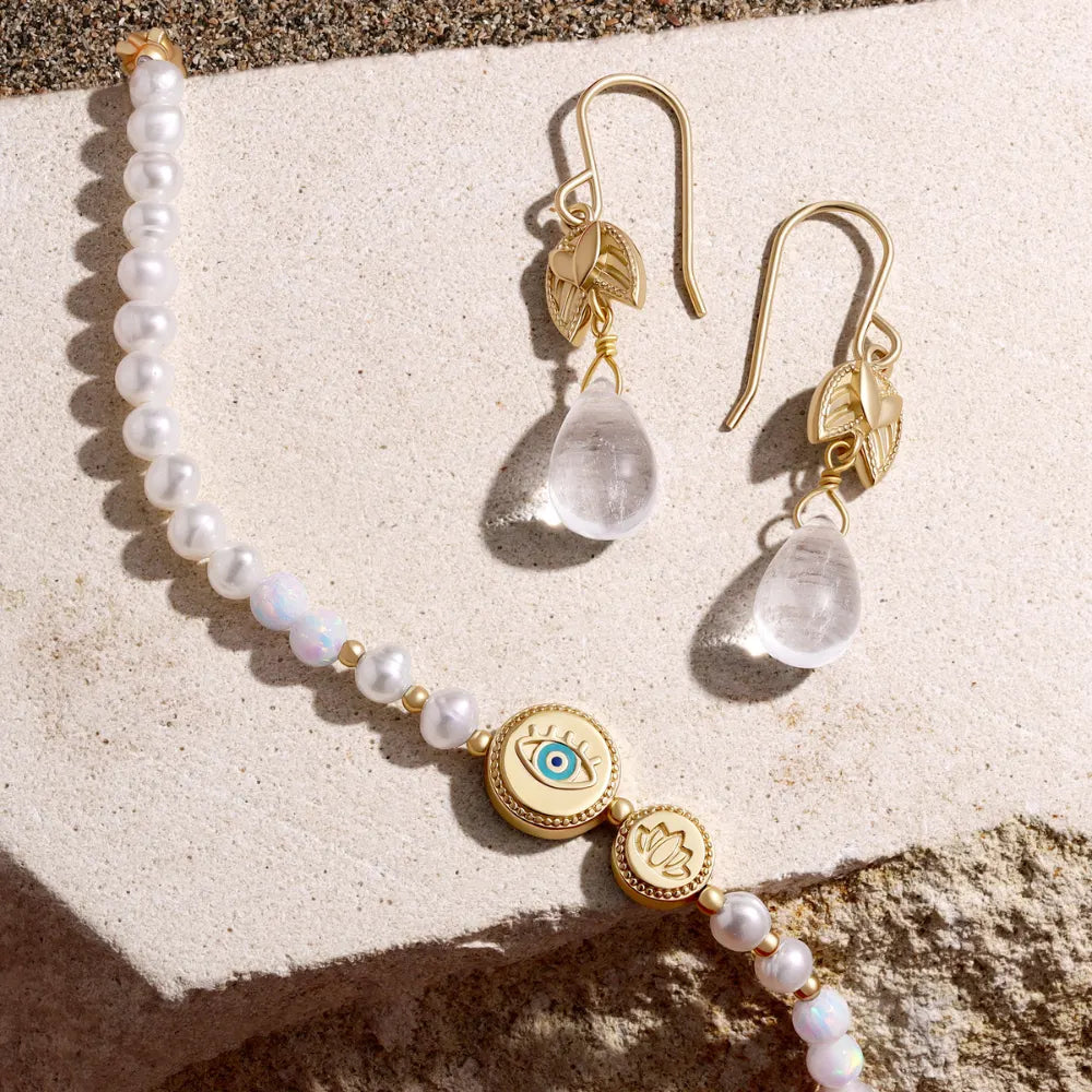 Enlightened Protection Lotus Jewelry Set