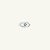 Infinite Protection - Silver Evil Eye Lock