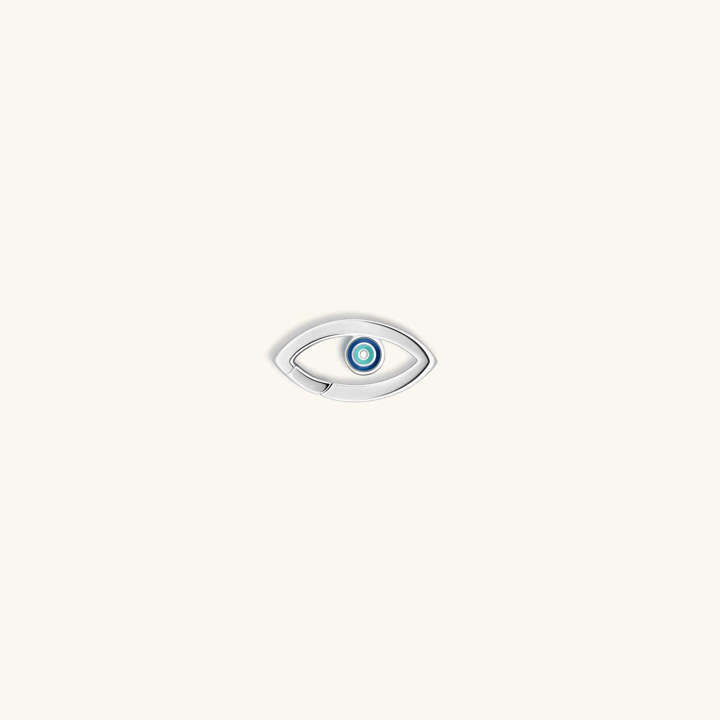 Infinite Protection - Silver Evil Eye Lock