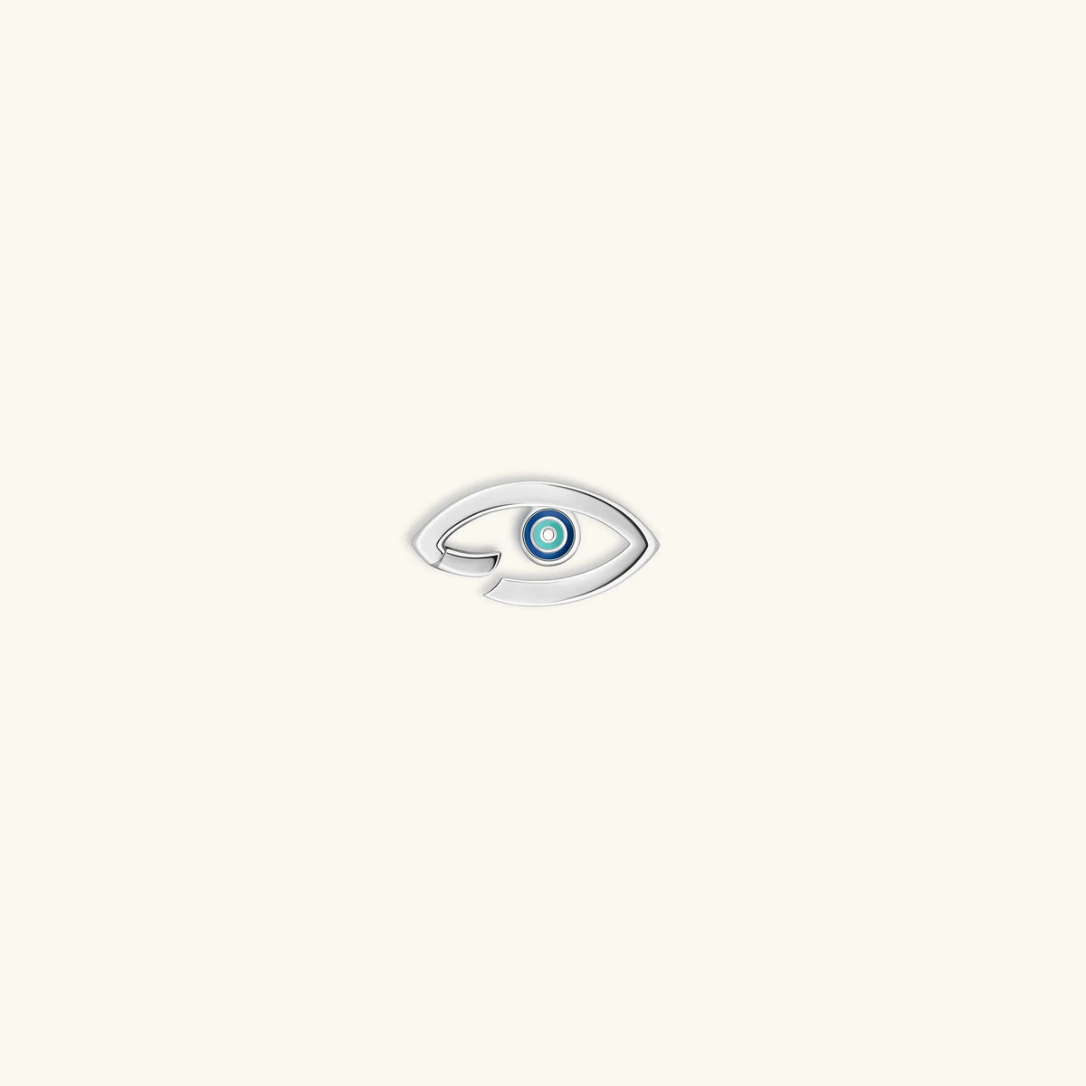 Infinite Protection - Silver Evil Eye Lock