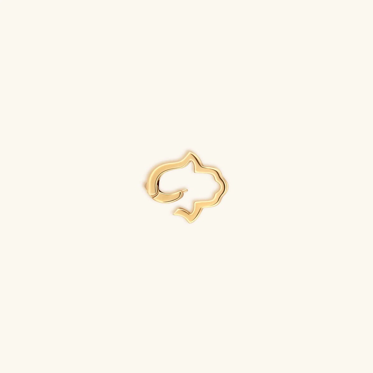 Loyal Link Gold Hamsa Lock