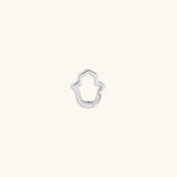 Loyal Link Silver Hamsa Lock