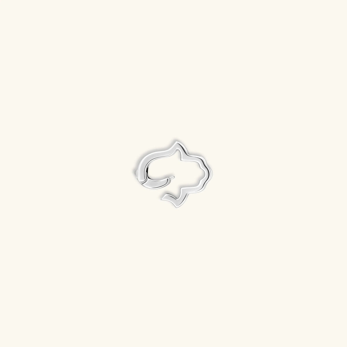 Loyal Link Silver Hamsa Lock