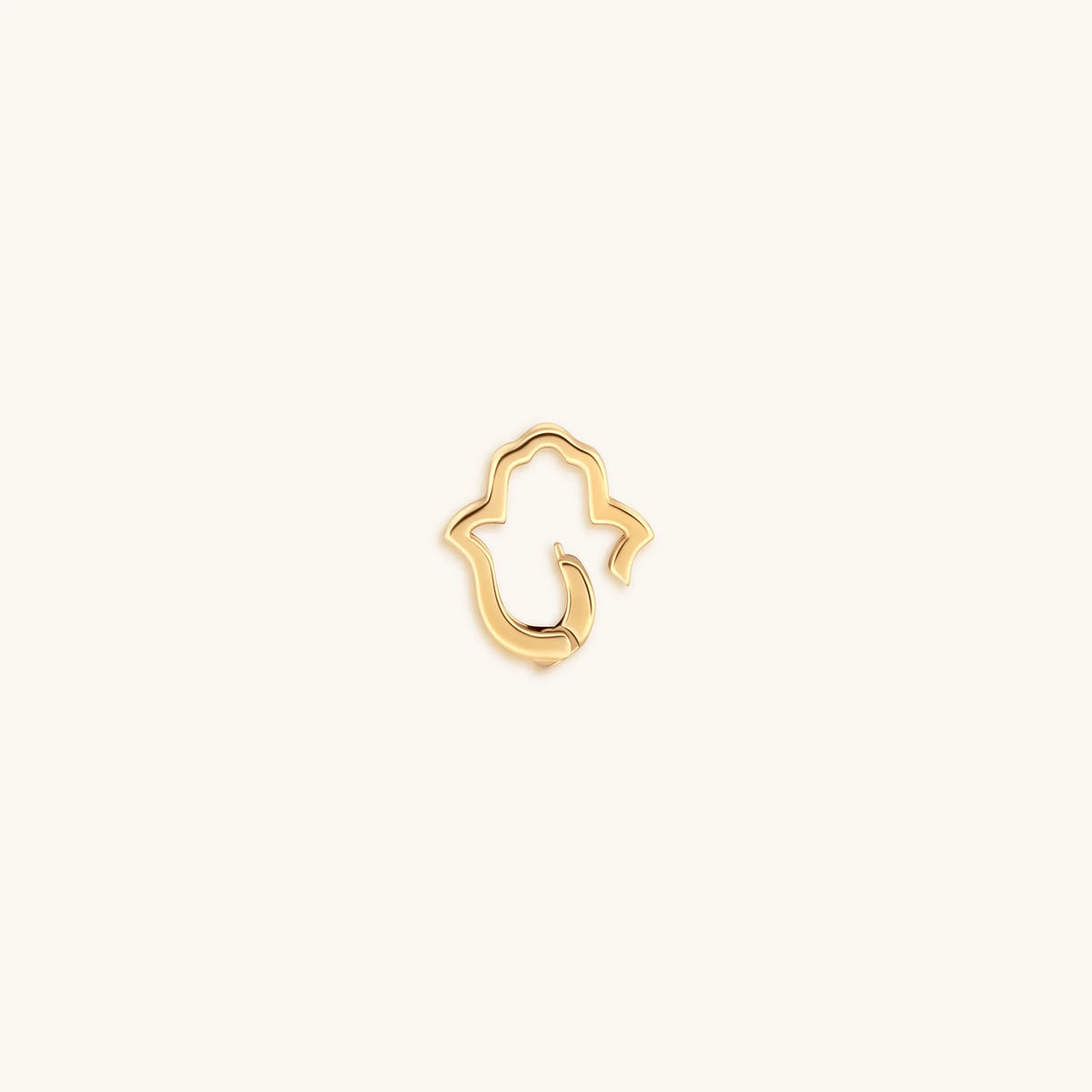 Loyal Link Gold Hamsa Lock