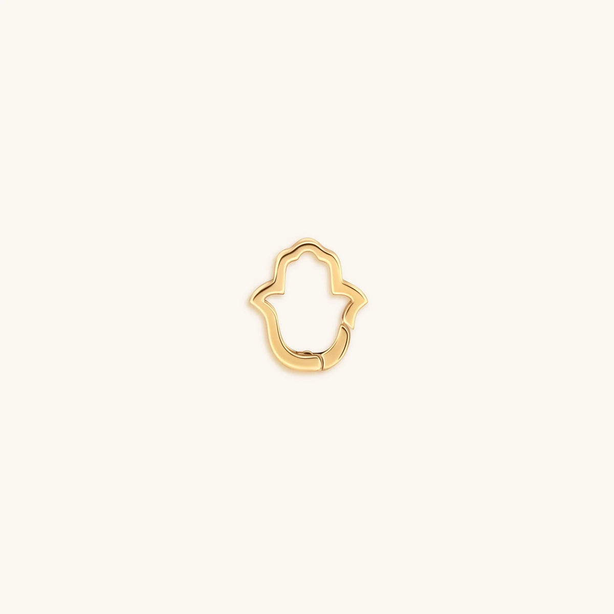 Loyal Link Gold Hamsa Lock