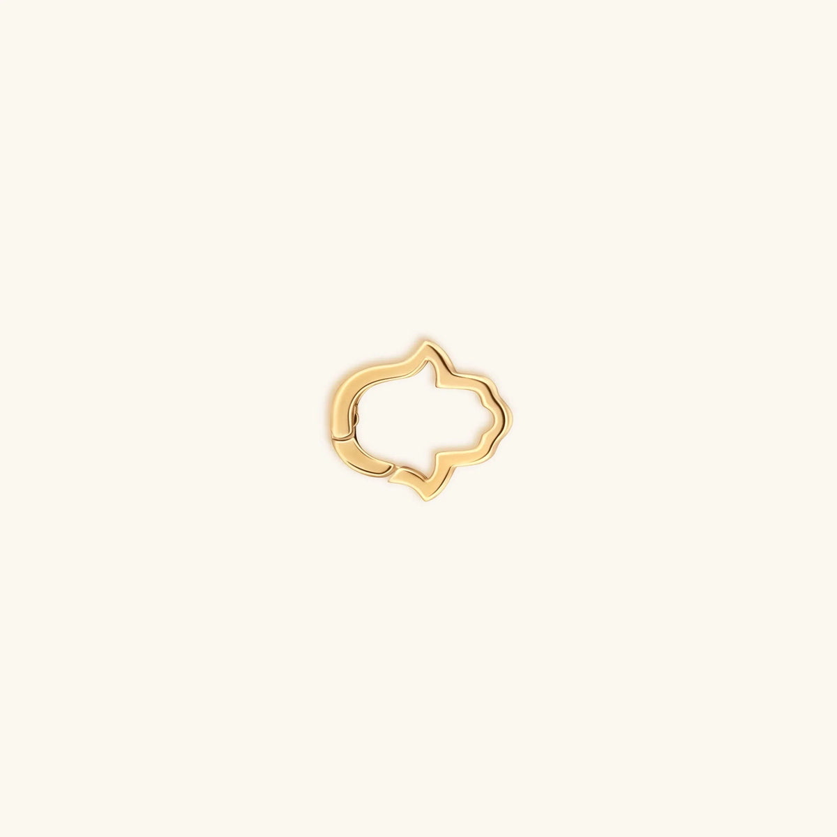 Loyal Link Gold Hamsa Lock