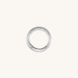 Positive Outcome Silver Karma Circle Lock