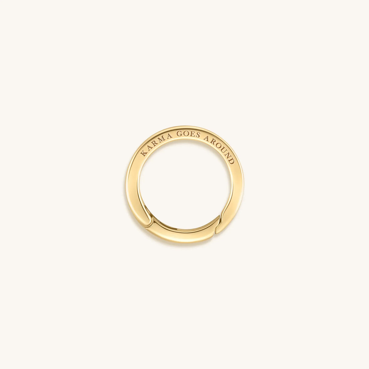 Positive Outcome - Gold Karma Circle Lock