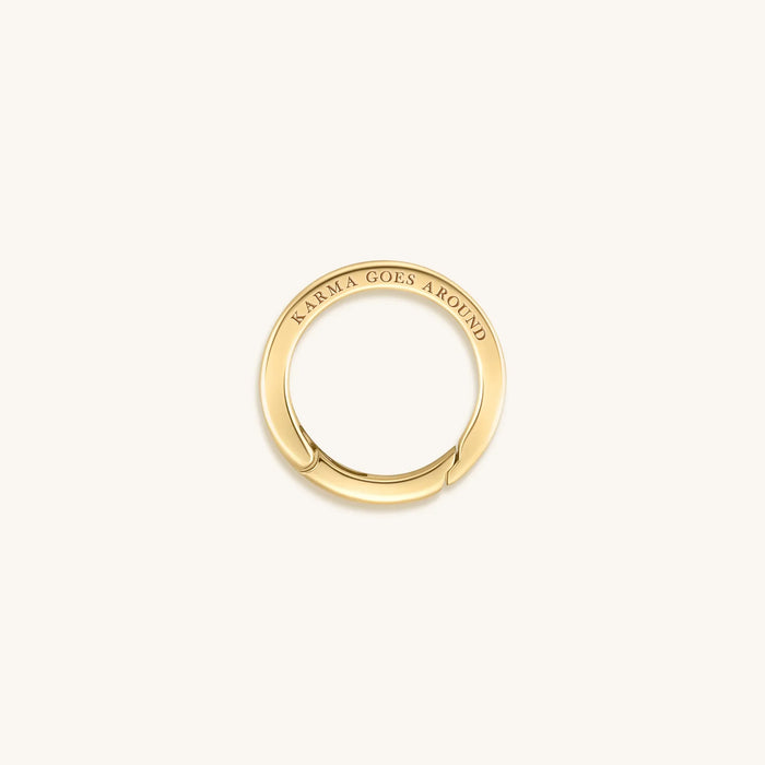 Positive Outcome - Gold Karma Circle Lock