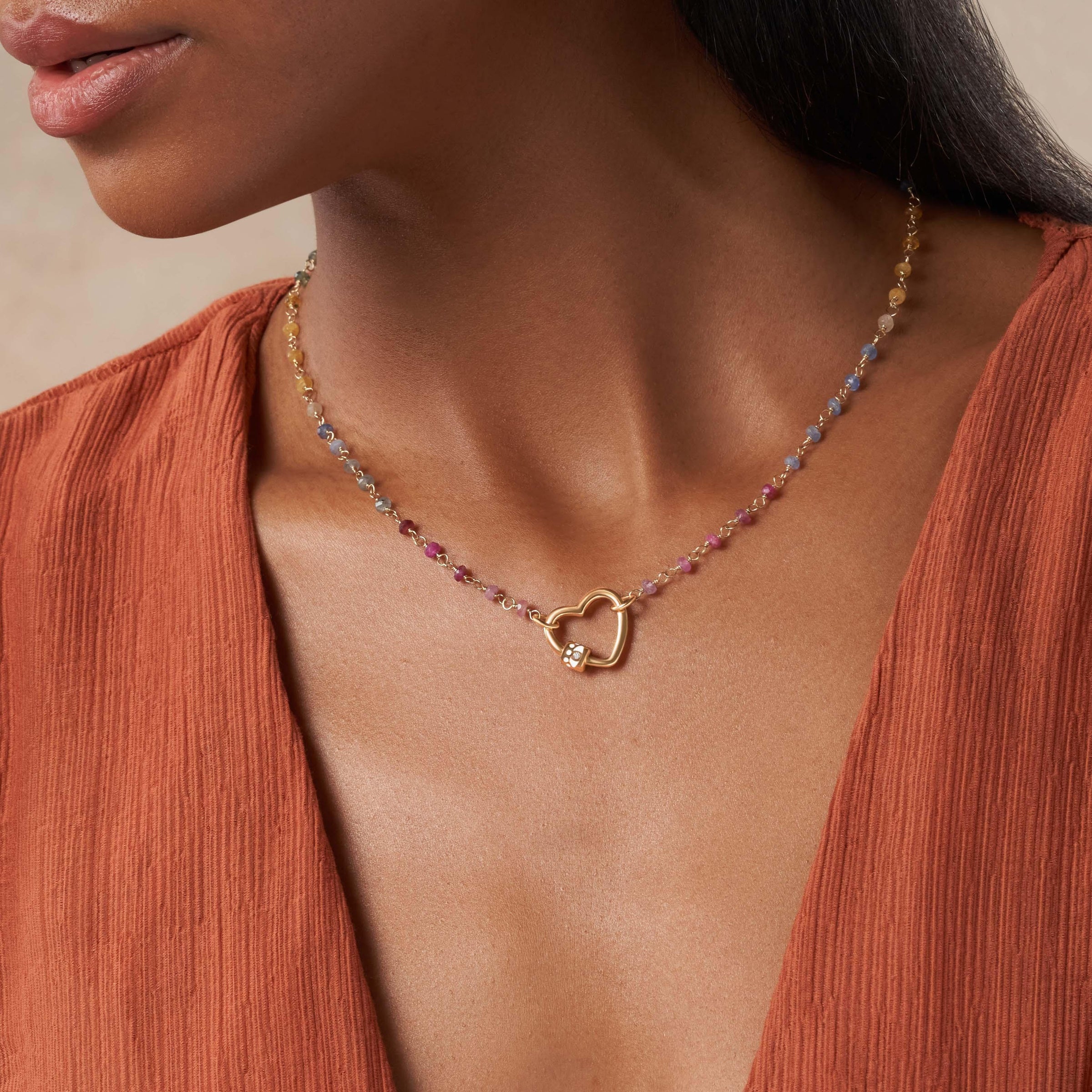 Guardian of Peace - Sapphire Necklace