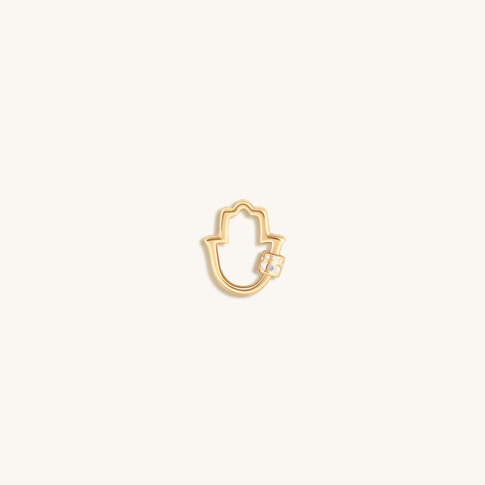 Sacred Security - Gold Hamsa Lock