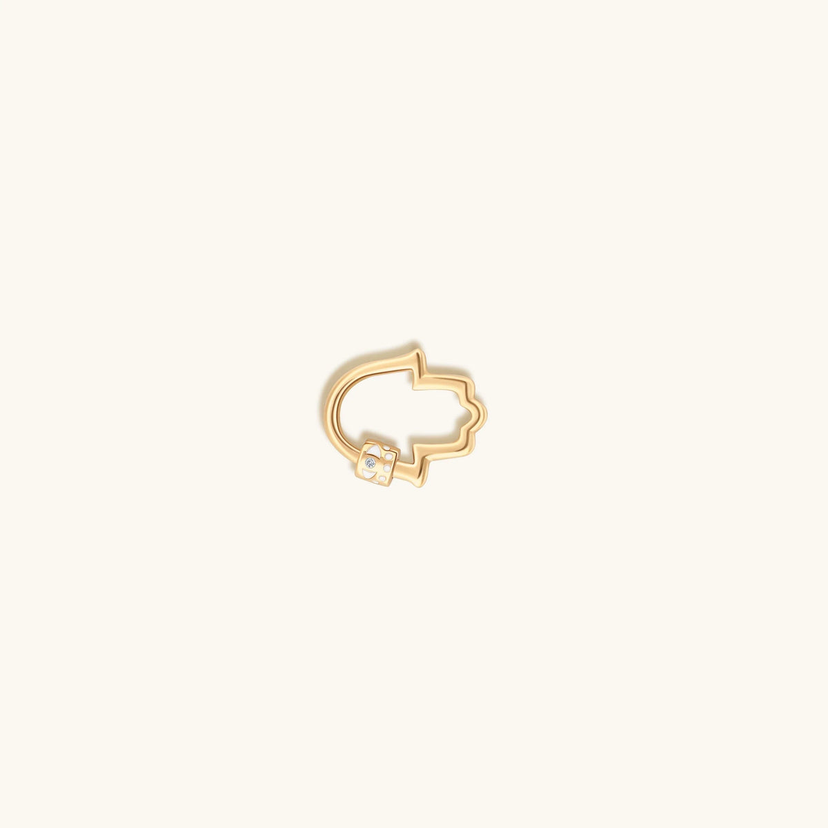 Sacred Security - Gold Hamsa Lock